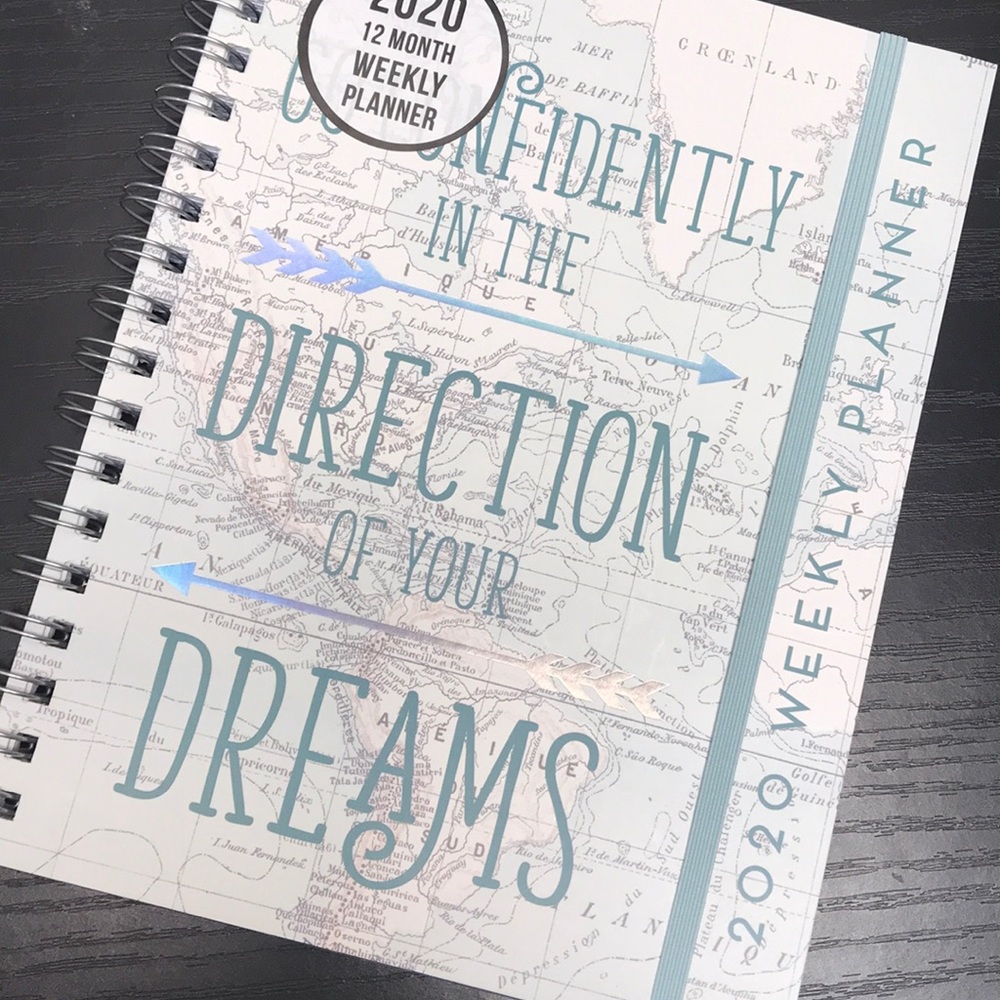 2020 12 Month Weekly Planner